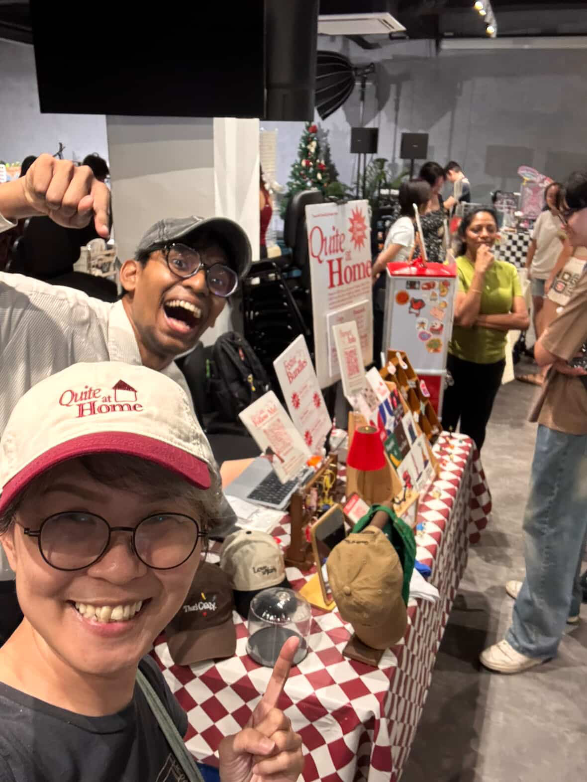 Quite at Home Cap: Red