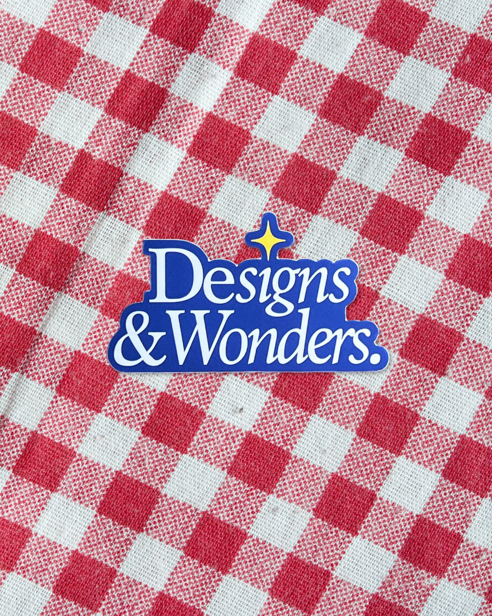 Designs & Wonders Sticker: Blue