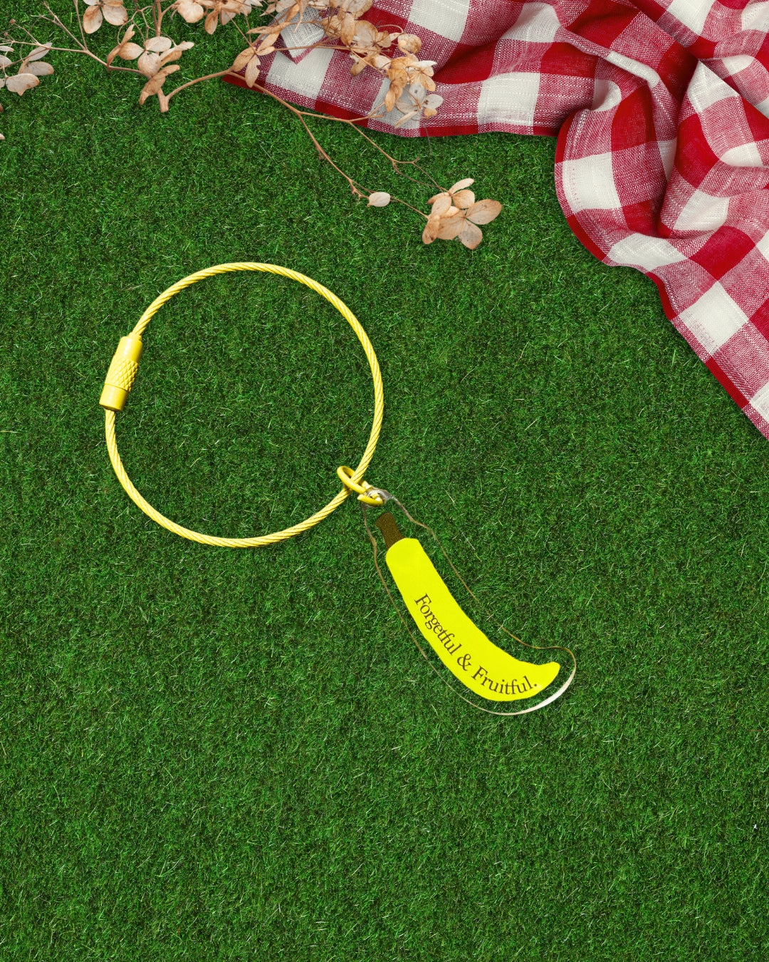 Forgetful & Fruitful Acrylic Keychain