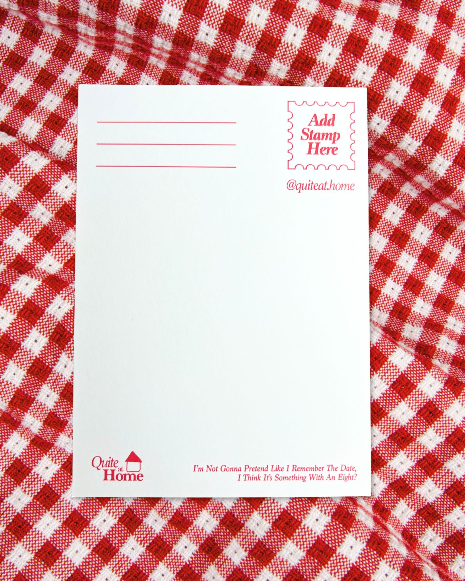 Birthday Hat Postcard: Yellow (A6)