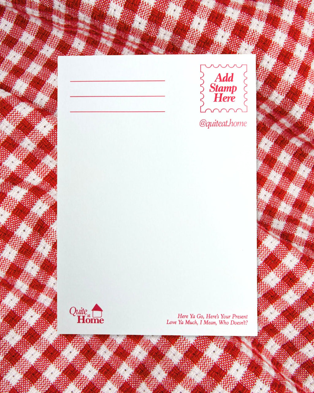 Birthday Present Postcard: Blue (A6)