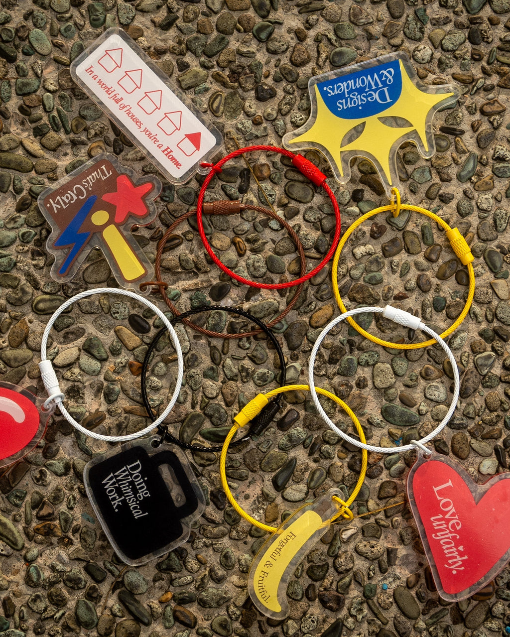 God’s Silliest Little Clown Acrylic Keychain