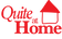 Logo with red text 'Quite at Home' and a red house icon on a white background