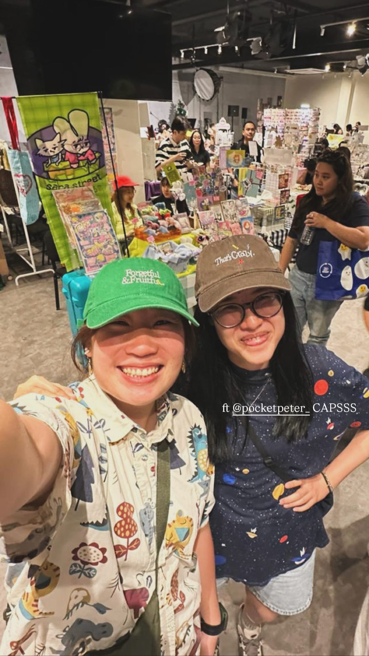 Forgetful & Fruitful Cap: Green