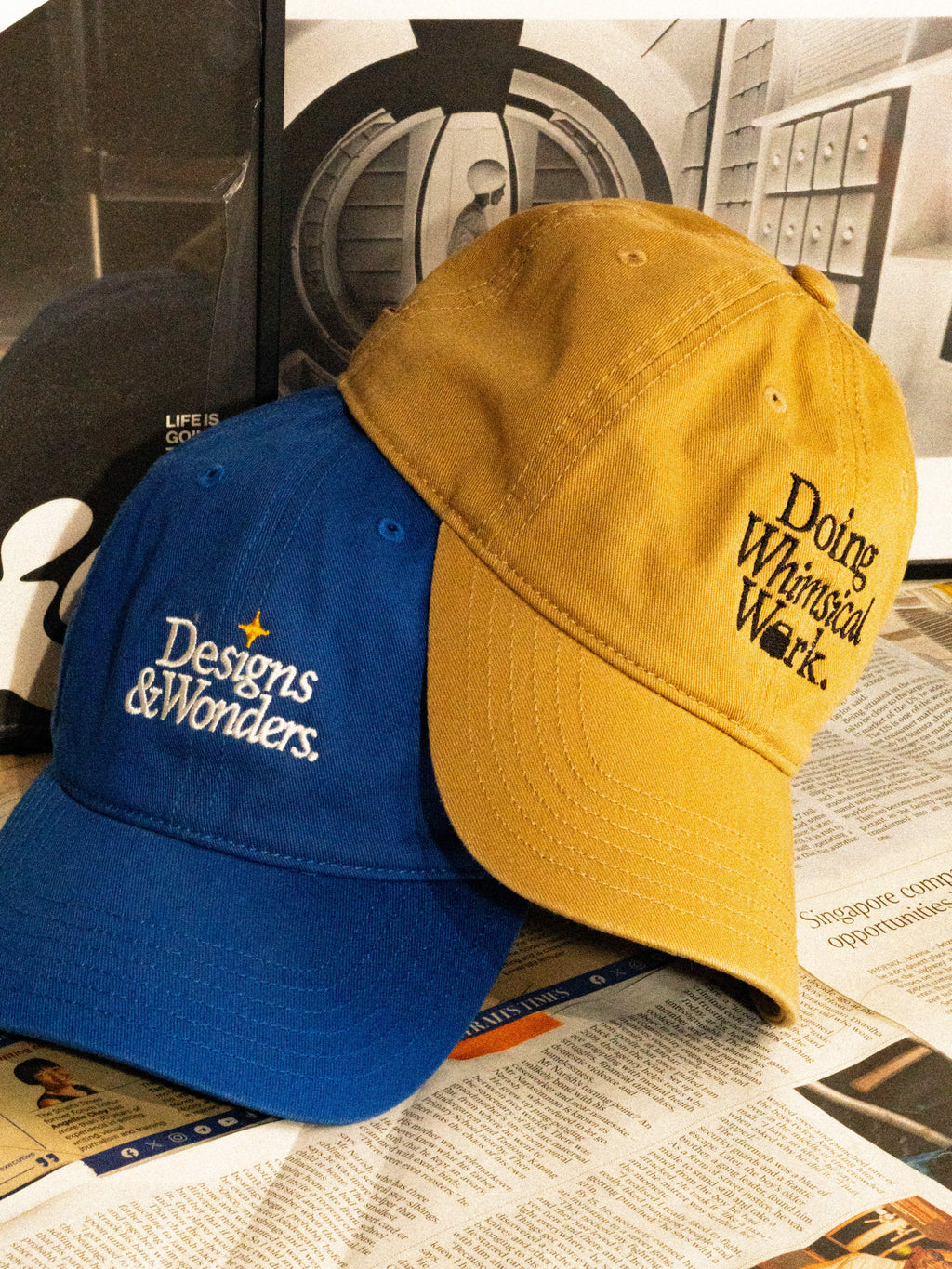 Doing Whimsical Work Cap: Sand