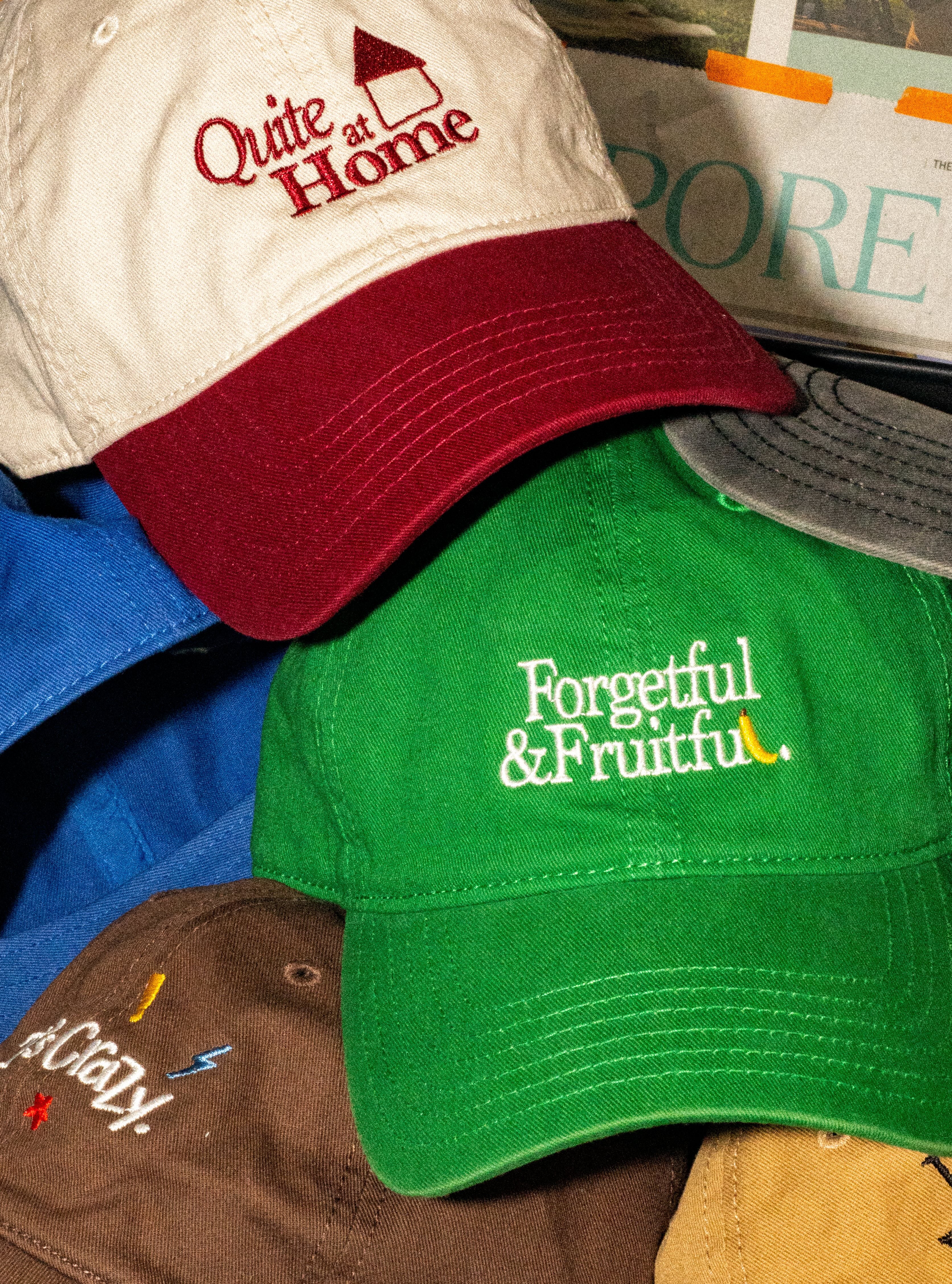 Forgetful & Fruitful Cap: Green