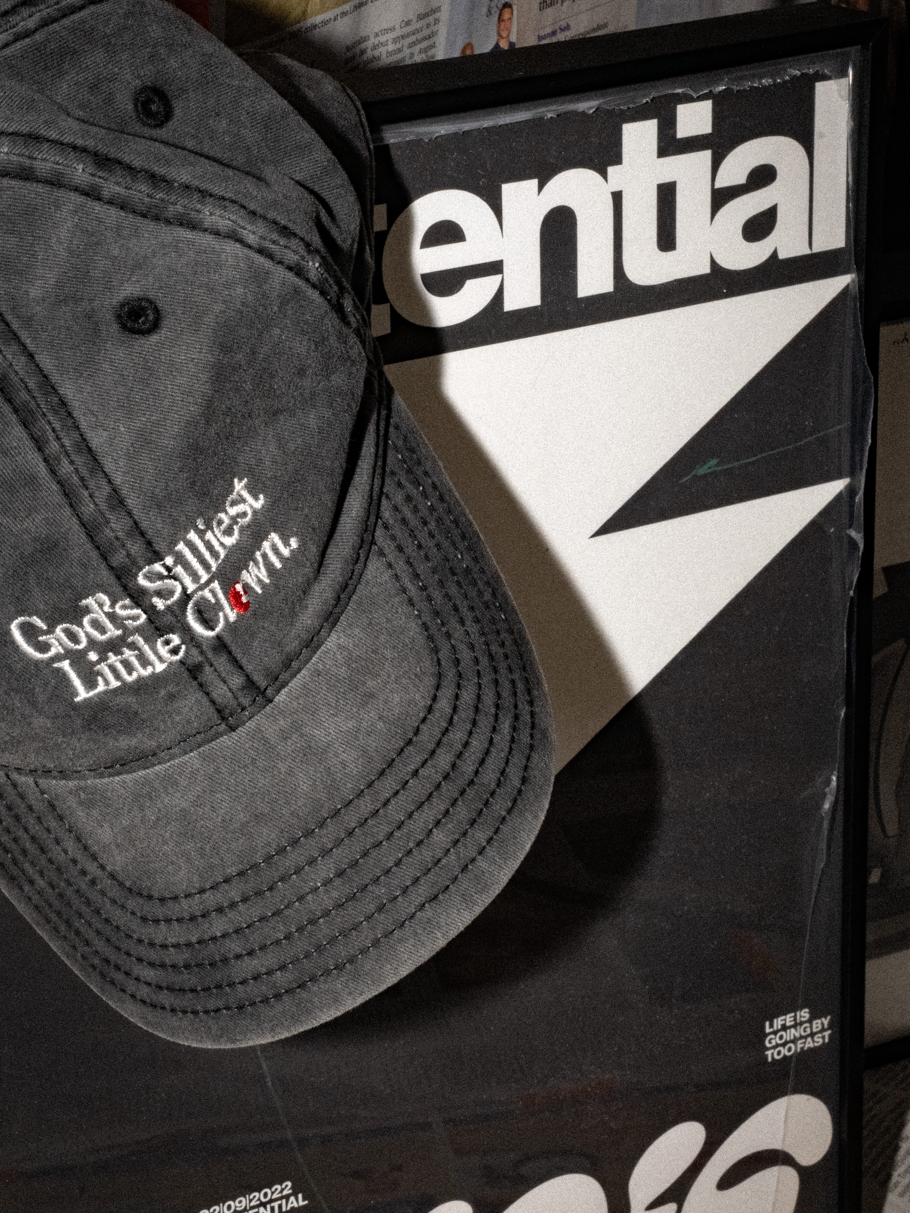 God’s Silliest Little Clown Cap: Grey