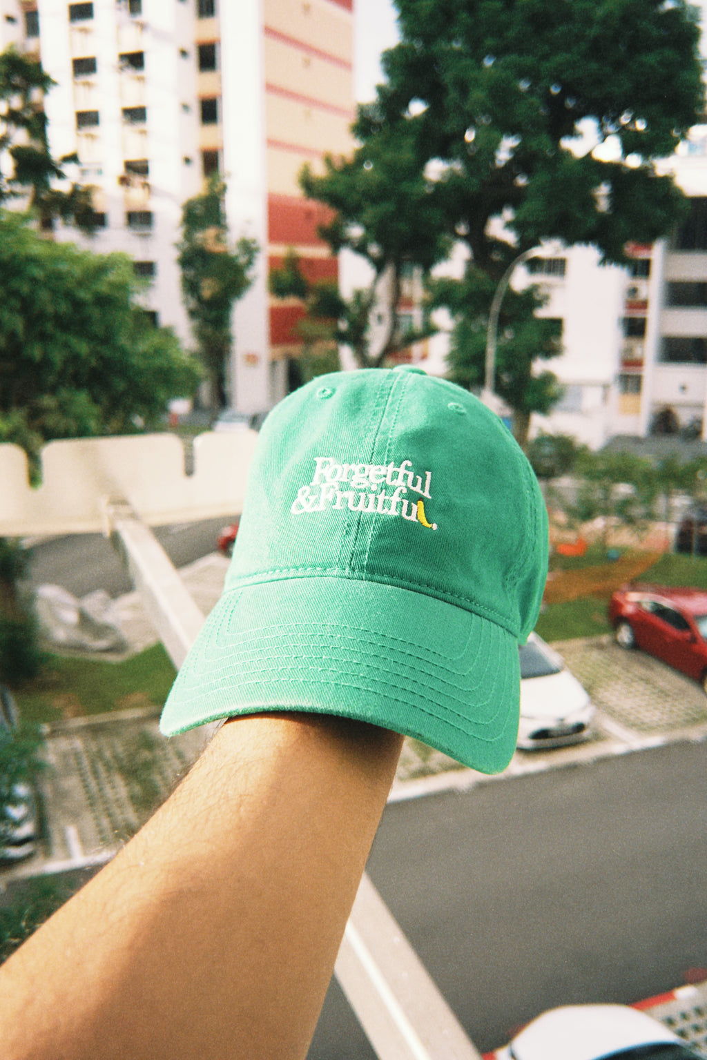 Forgetful & Fruitful Cap: Green