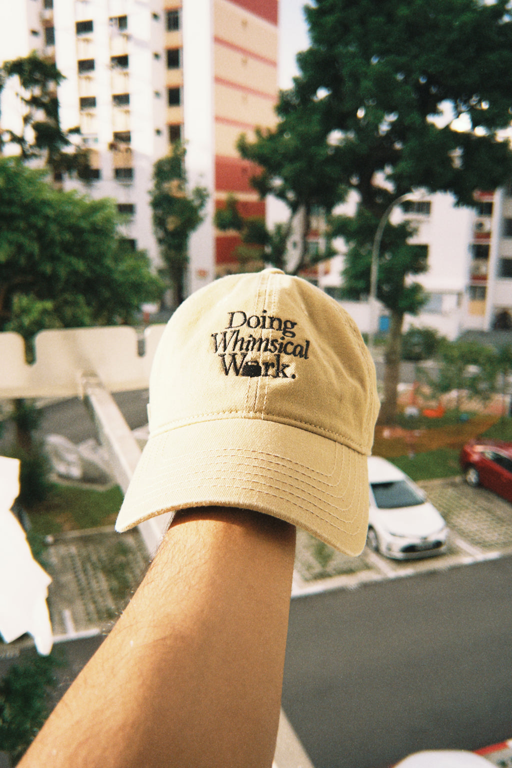 Doing Whimsical Work Cap: Sand