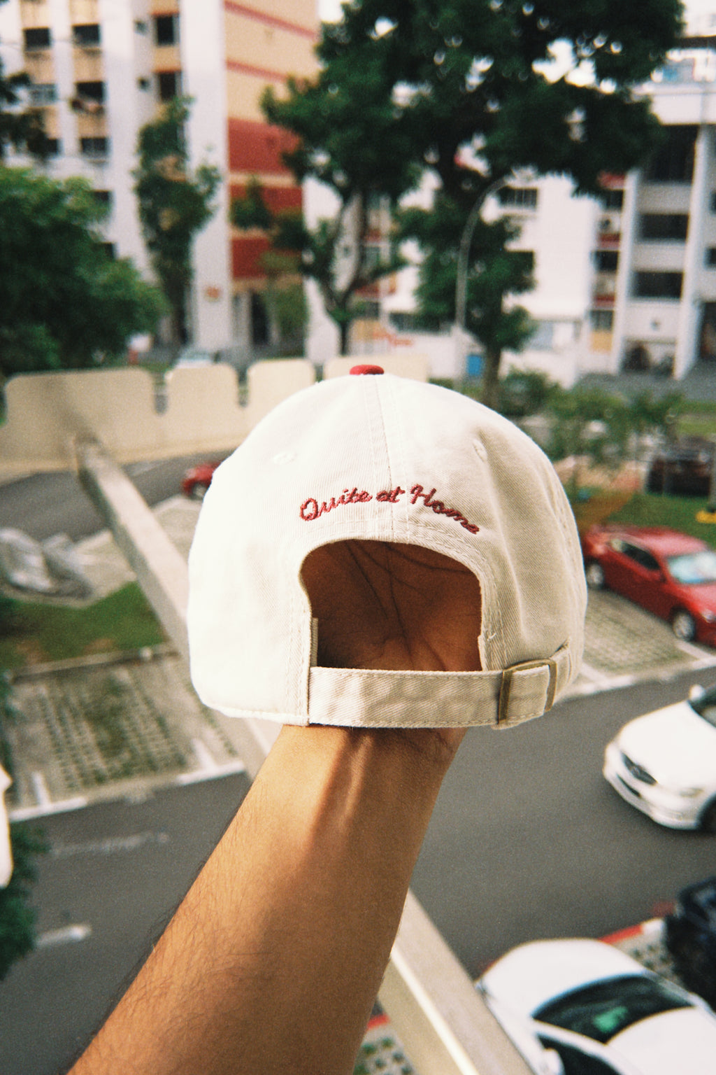 Quite at Home Cap: Red