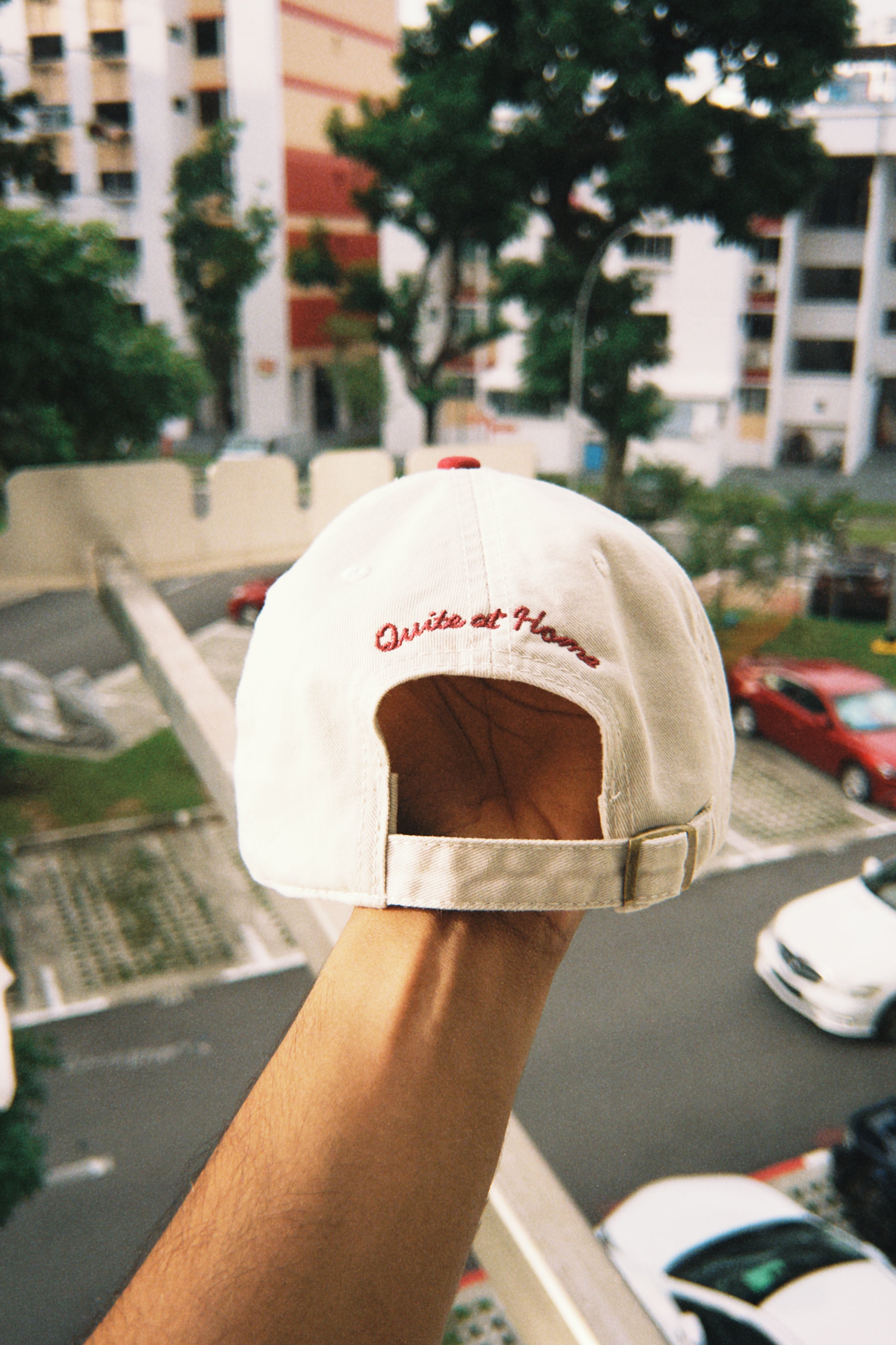 Quite at Home Cap: Red