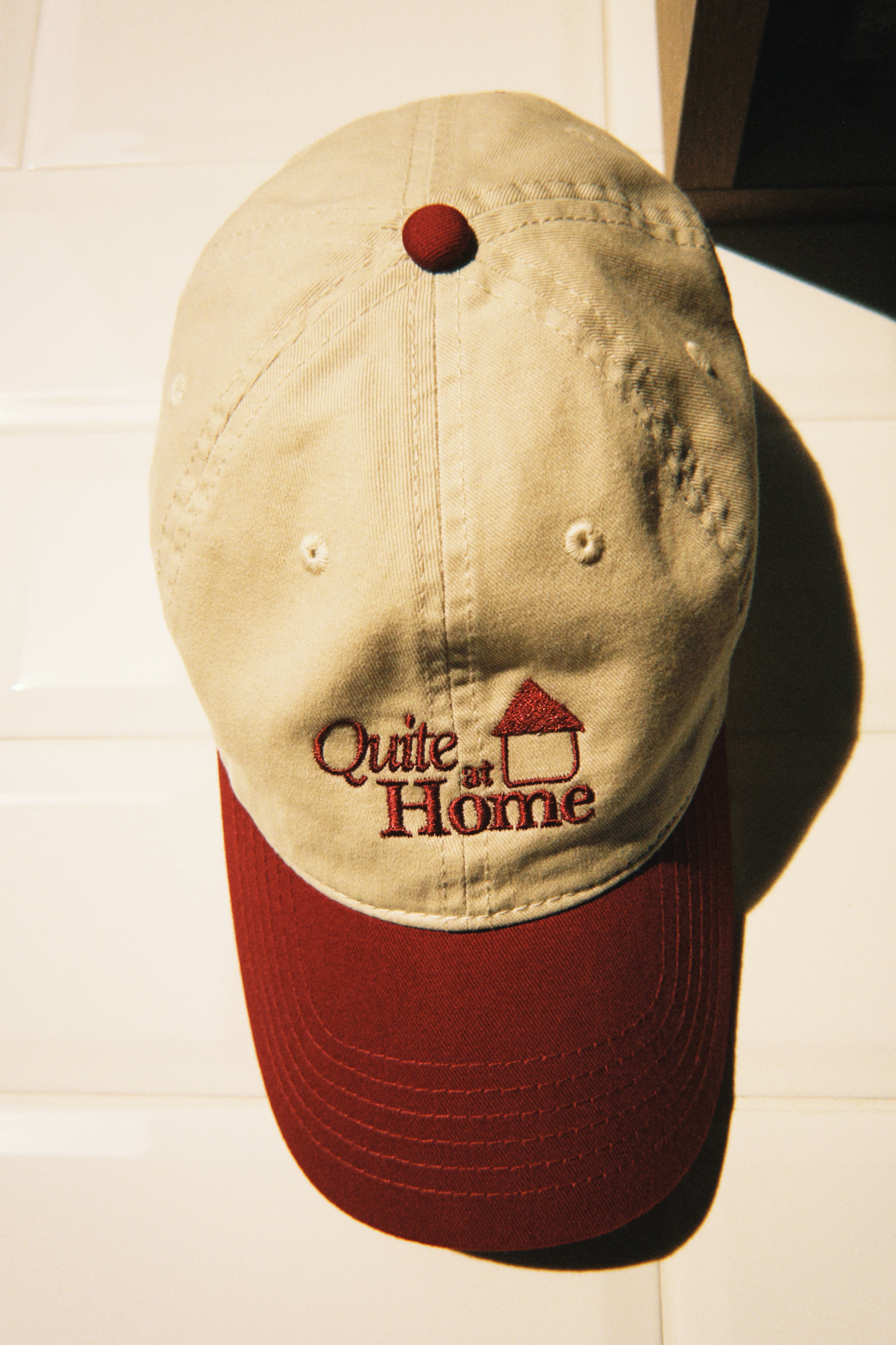 Quite at Home Cap: Red